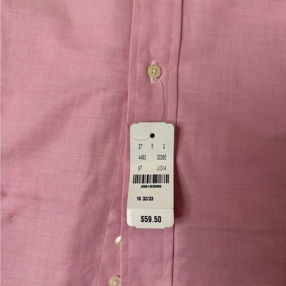 NWT Brooks Brothers 346 The Original Polo Shirt button-down shirt 16 32/33 - Picture 5 of 8